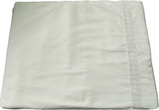 100% Ecologisch - Samarali Eco-Vriendelijke Zabuton Mat Ivoor - Duurzaam GOTS Katoen - 90x70x5 cm - Ethiek & Comfort van Samarali