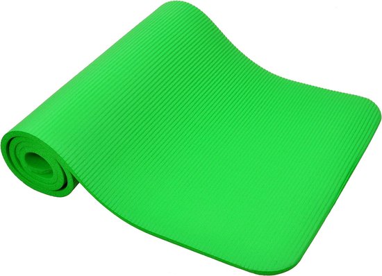 1/2-inch extra dikke hoge dichtheid anti-scheuroefening yogamat met kniebeschermer en draagriem van CAMBIVO