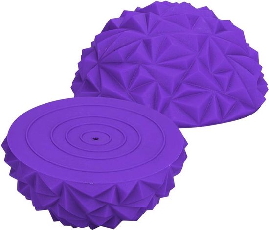 2-Piece Yoga Half Ball Premium Balance Pods voor Fitness en Stabiliteitstraining - Groen
