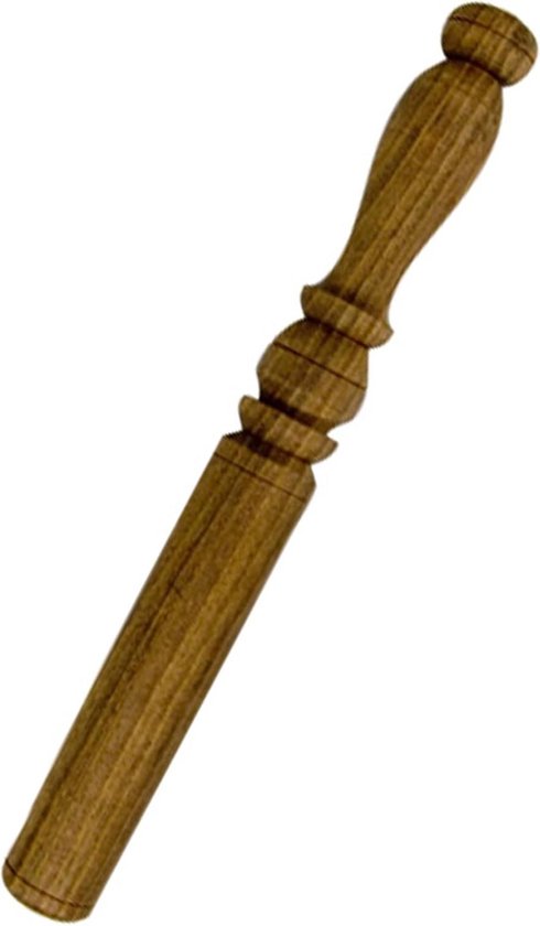 23 cm klankstaaf - Tibetaanse klankschaal klpel van echt hout - accessoires 15824 van Het geluidshuis.