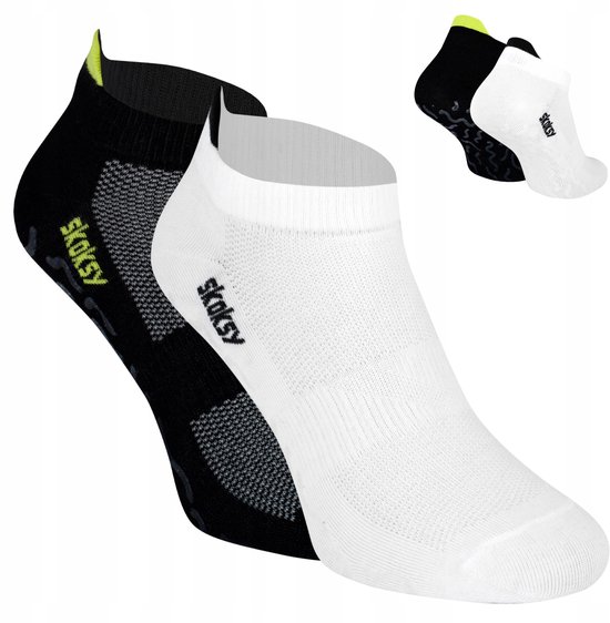 2x Dames Sportsokken ABS Antislip - Yoga, Fitness, Gym - Maat 36-40 van Merkloos