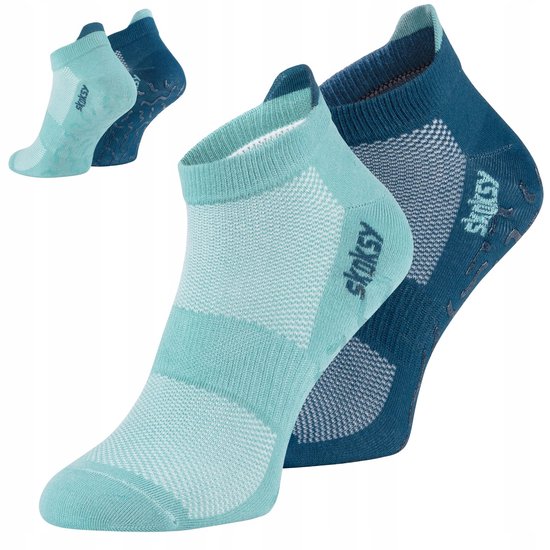 2x Zooksy Antislip Sokken Dames Sport Fitness Yoga Maat 36-40