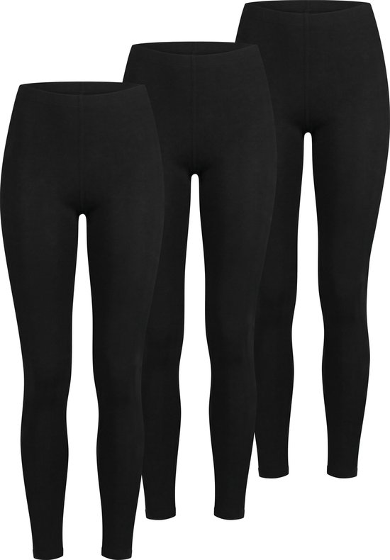 3 stuks thermische leggings met dubbele naad en zachte fleece binnenkant