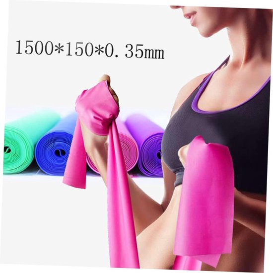 3 stuks - Weerstand3stel, pilates, revalidatie en yoga - siliconen oefenbanden - Weerstand met verschillende sterktes - voor full-body workouts van Desire2Fit