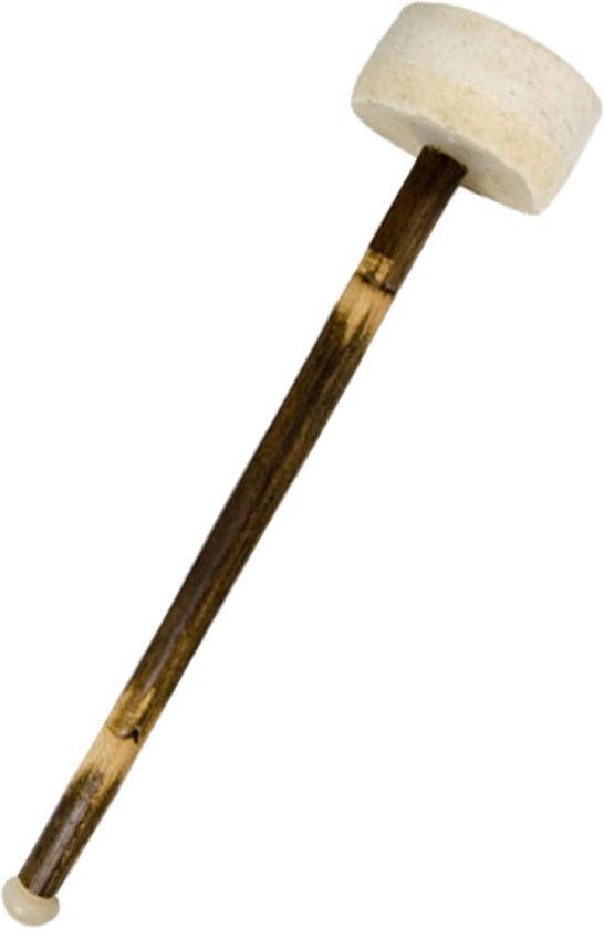 33 cm houten drumracket met vilten bekleding - drummer ritmiker - 15822 van Voggenreiter