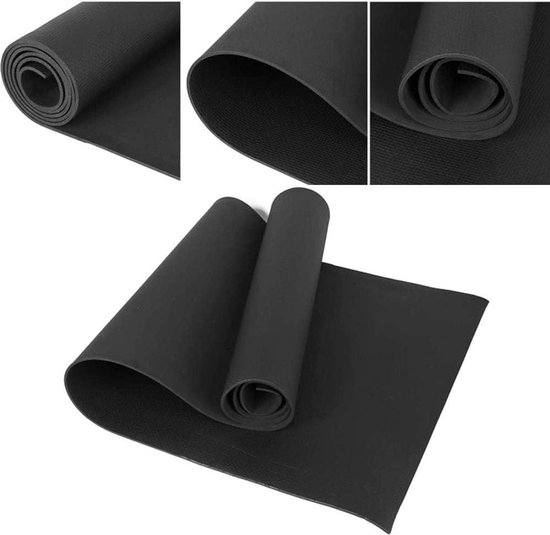 4 mm Antislipmat voor Yoga en Fitness - Lichtgewicht Thuis Fitness Mat voor Pilates - EVA Mat met 4mm Dikte