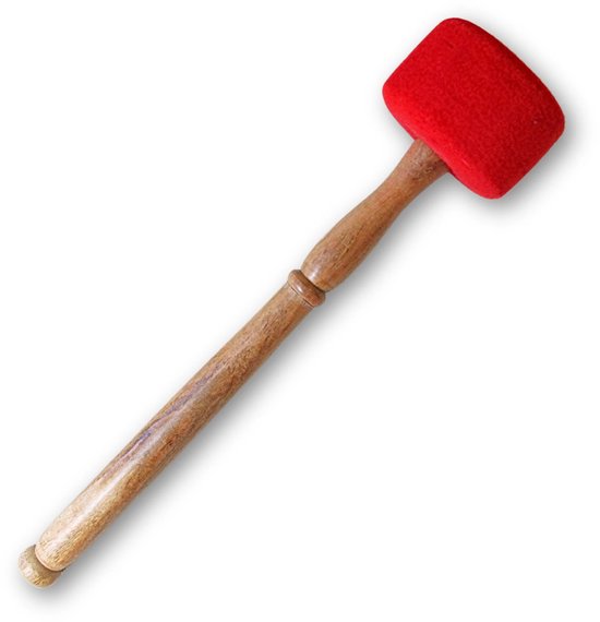 Aanslagstok rood vilt XL - 33 cm van Buffalo.