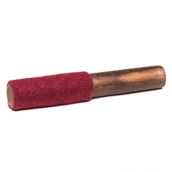 Aanstrijkhout klein met vilt (± 13 cm) van Glückskäfer