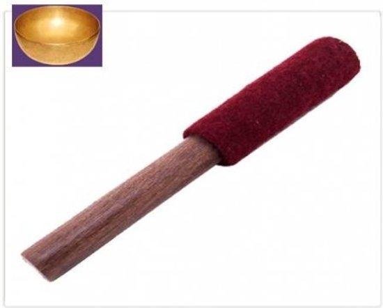 Aanstrijkhout middel metalen klankschalen - 20 cm - 100 g - korting - M van Yogi & Yogini