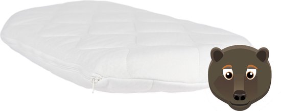 ABZ KM444 Ovaal 75x30x4 cm Kinderwagen- en Wiegmatras van ABZ
