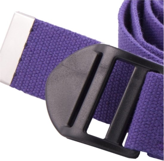 Acaya Yoga riem - yoga props- paars van Acaya