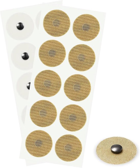 Accupunctuur Mat - Magnetische Acupressuur Patches - Katoen - Herbruikbare Magneten - Ademend en Waterproof - Voor Pijnverlichting