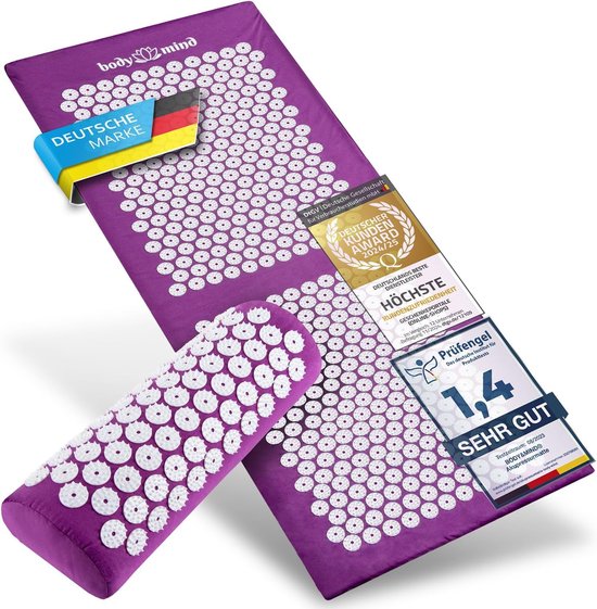 Accupunctuur Mat - Massage Mat - XL - Acupressuur voor Ontspanning - Hoogwaardige Kwaliteit - Voor Lichaam en Geest