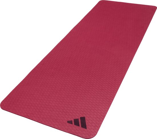 Adidas 4mm yogamat Collegiate Burgundy van Adidas