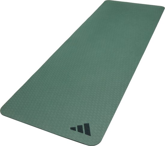 Adidas 4mm yogamat Legend Ivy van Merkloos