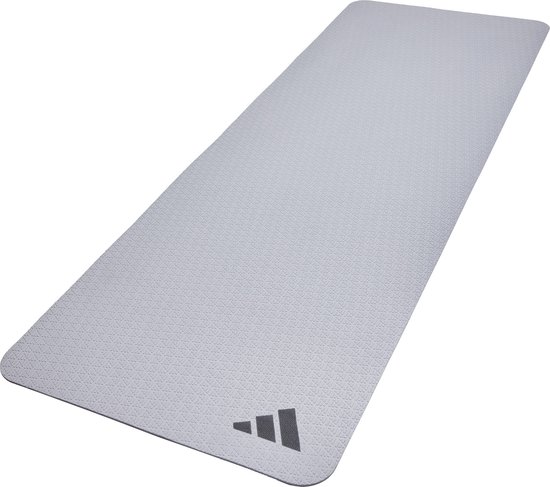 Adidas 4mm yogamat Silver Violet van Adidas