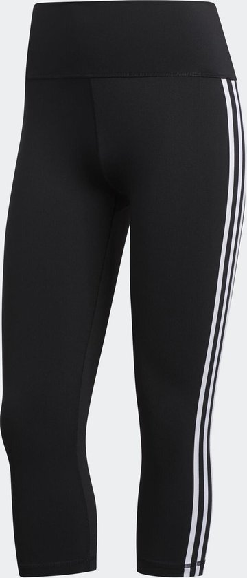 adidas Believe This 2.0 3-Stripes 3/4 Sportlegging Dames - Maat XS van Adidas