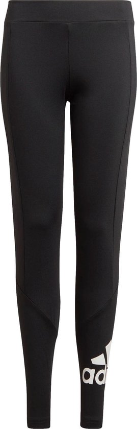 adidas Designed 2 Move  Sportlegging - Maat 152  - Meisjes - zwart/wit van Adidas