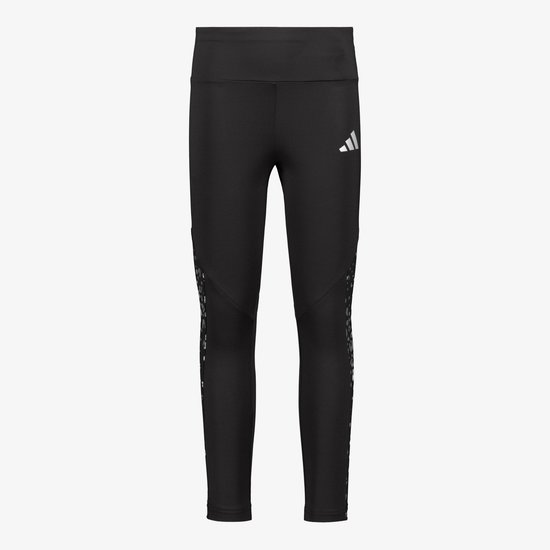 Adidas JG TR-ES GL meisjes sportlegging zwart zilver - Maat 152/158 van Merkloos