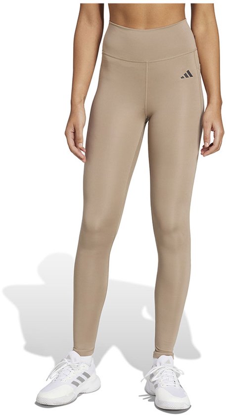 Adidas Optime Essentials Stash Pocket Leggings Beige XS / Regular Vrouw