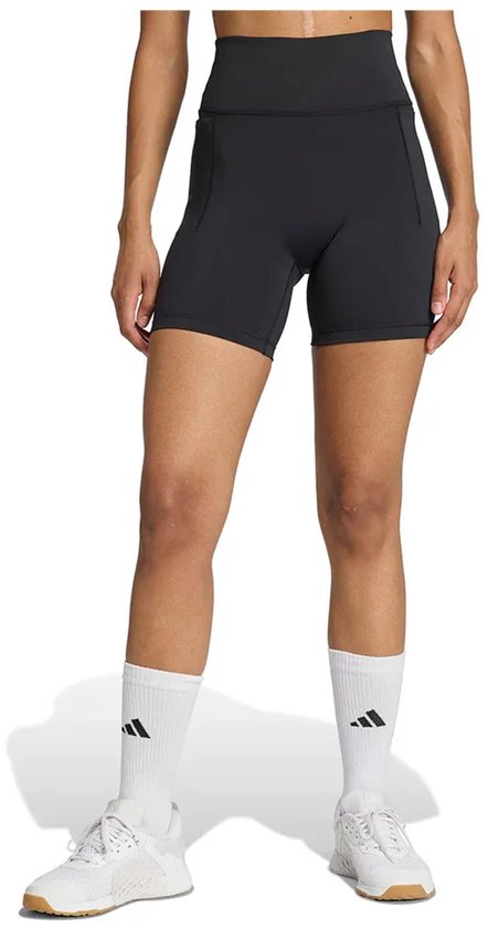 Adidas Optime Workout 5´´ Korte Leggings Zwart XL Vrouw van Merkloos