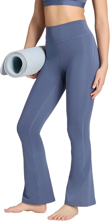 Adidas Performance All Me Essentials Flare Legging - Dames - Blauw