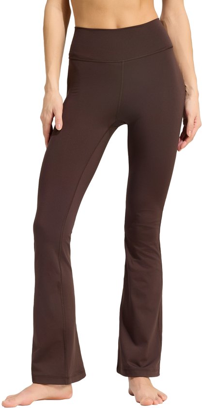 Adidas Performance All Me Essentials Flare Legging - Dames - Bruin van Adidas