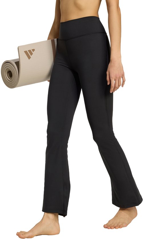 Adidas Performance All Me Essentials Flare Legging - Dames - Zwart van Merkloos
