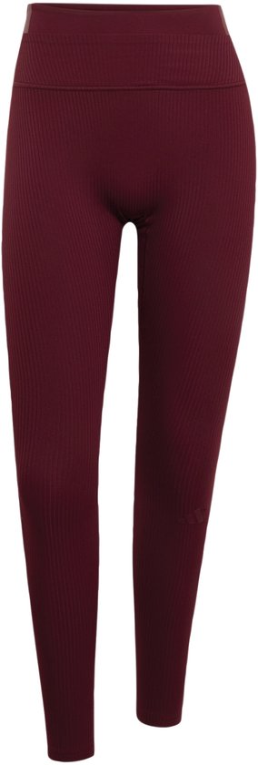 Adidas Performance All Me Rib Legging - Dames - Bordeaux
