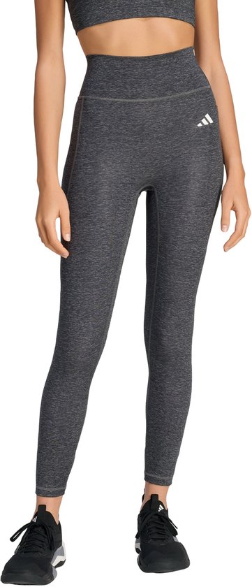 Adidas Performance Optime Essentials Workout Heather 7/8 Legging - Dames - Grijs