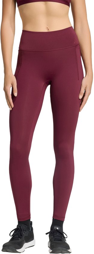 Adidas Performance Optime Lange Workoutlegging - Dames - Bordeaux