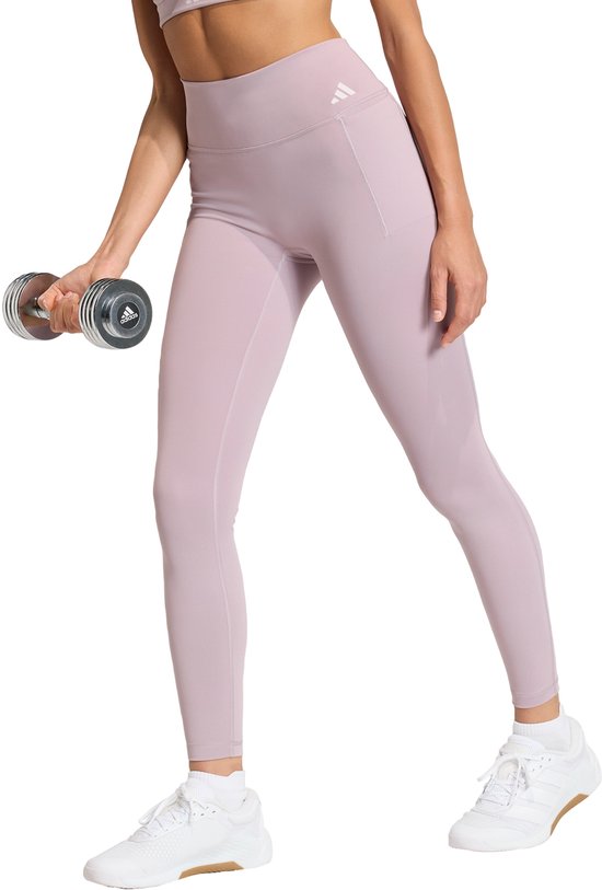 adidas Performance Optime Lange Workoutlegging - Dames - Paars van Merkloos