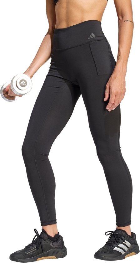 adidas Performance Optime Lange Workoutlegging - Dames - Zwart van Merkloos