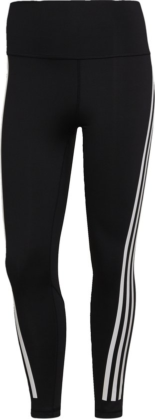 adidas Performance Optime Trainicons 7/8 Legging - Dames - Zwart- XL kort van Adidas
