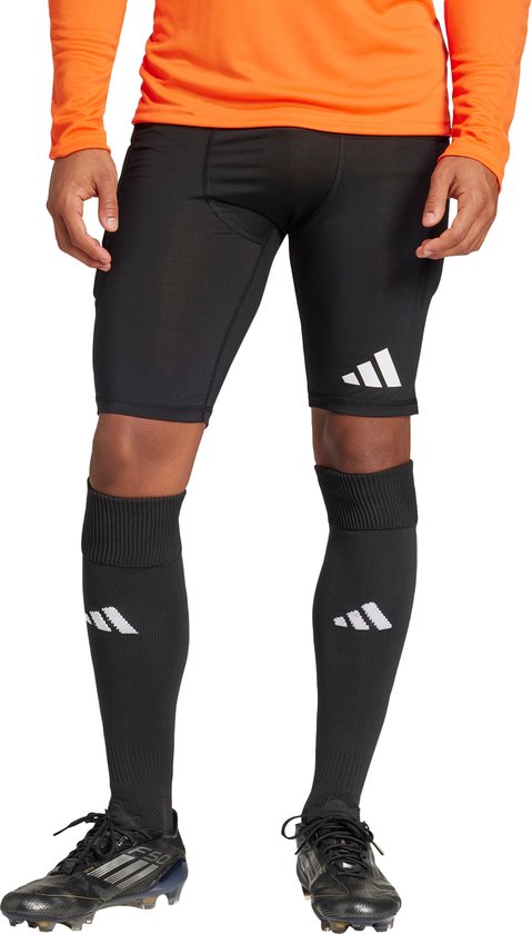 adidas Performance Squadra 25 Korte Keeperslegging met Padding - Heren - Zwart van Adidas