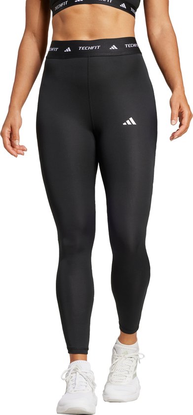 adidas Performance TECHFIT 7/8 Legging - Dames - Zwart van Merkloos