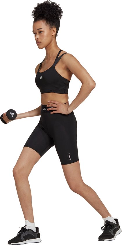 adidas Performance Techfit Bike Korte Legging - Dames - Zwart- XS