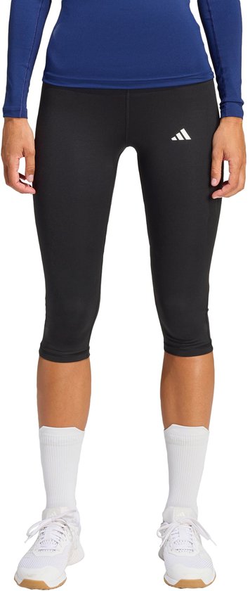 adidas Performance TECHFIT Capri Legging - Dames - Blauw van Merkloos