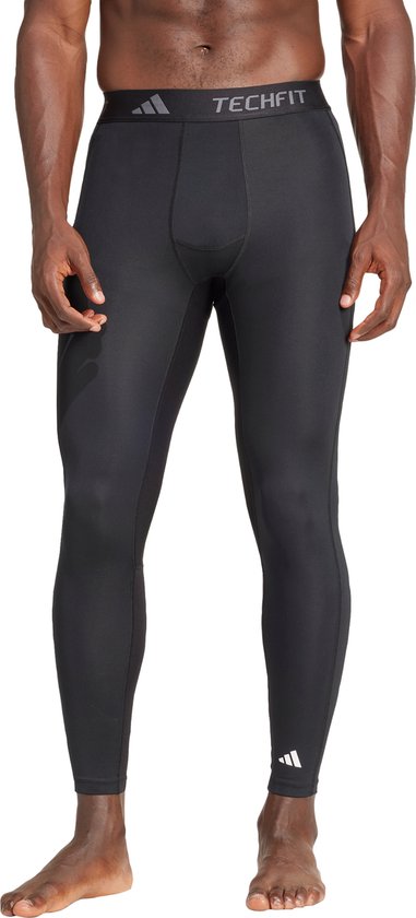 adidas Performance TECHFIT Compression Training Lange Legging - Heren - Zwart- XL van Adidas