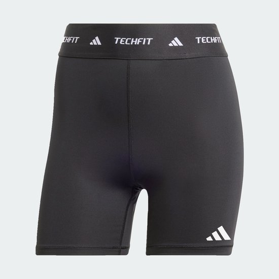 Adidas Performance Techfit Korte Legging - Dames - Zwart