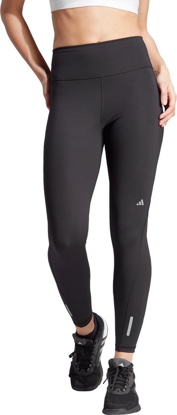 adidas Performance Ultimate Running 7/8 Legging - Dames - Zwart- L van Adidas