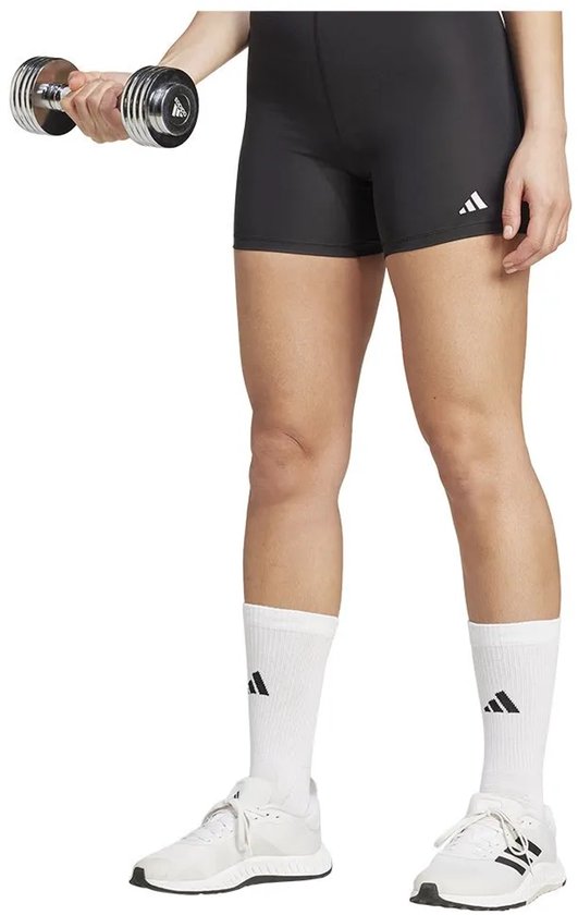 Adidas Techfit 3´´ Korte Leggings Zwart S Vrouw van Merkloos