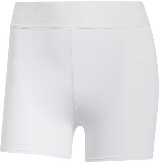 Adidas Techfit Stay In Play 5´´ Korte Leggings Wit L Vrouw van Adidas