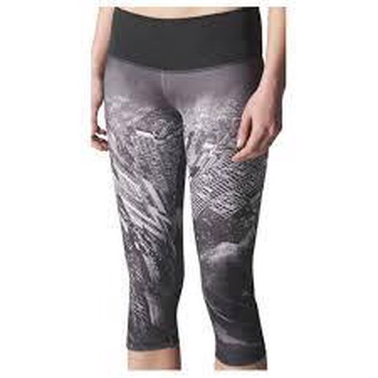 Adidas Tight AIS - 3/4 Model - Dames - Zwart/Antraciet/Grijs - Maat S