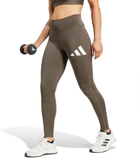 Adidas Train Essentials Big Logo Leggings Groen 2XL Vrouw van Merkloos