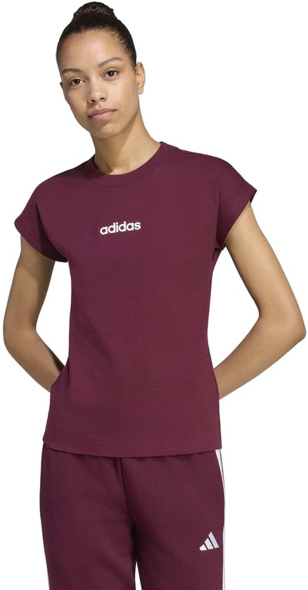 ADIDAS - w lin sj t - Sportbroek dames - Paars
