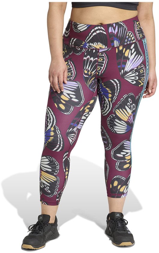Adidas X Farm Plus 7/8 Leggings Paars 3X Vrouw van Merkloos