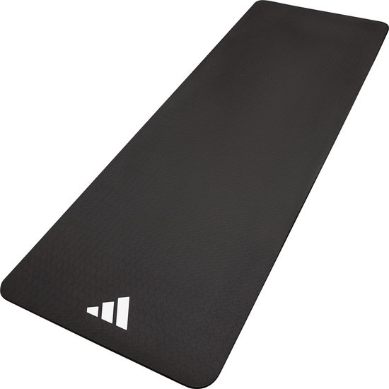 Adidas yoga mat 8mm zwart van Merkloos