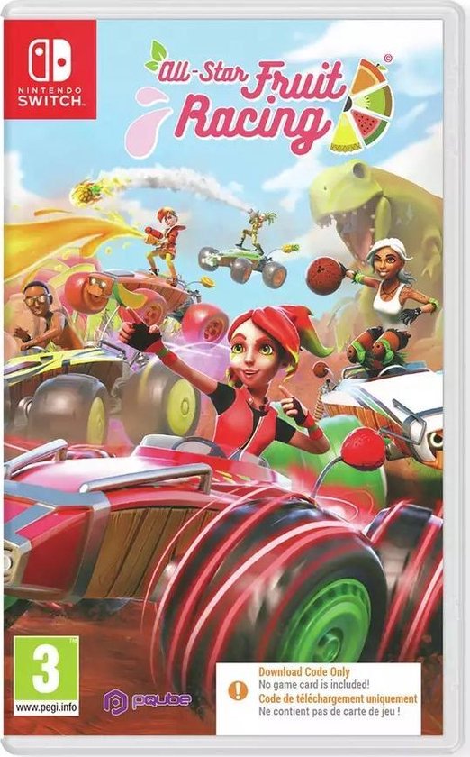 All-Star Fruit Racing (Code in a Box) van Nintendo