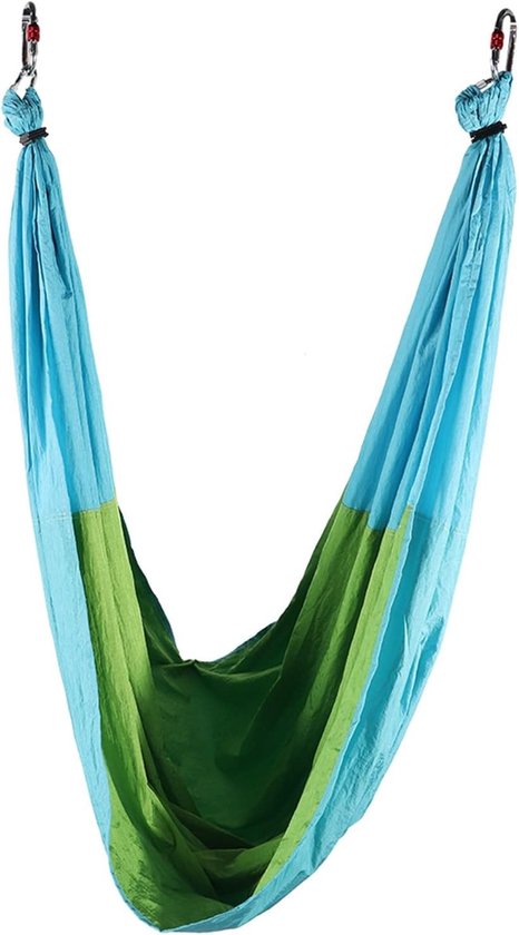Allecto - Aerial Yoga Swing - Fitness Ondersteuning - Comfortabel Nylon - Yoga Hangmat - Inclusief Handgrepen en Riempjes - Geschikt voor Lichaamsf... van Merkloos